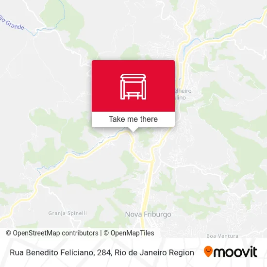 Rua Benedito Felíciano, 284 map