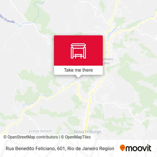 Rua Benedito Felíciano, 601 map