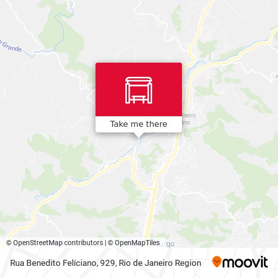 Rua Benedito Felíciano, 929 map