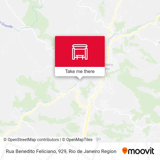Rua Benedito Felíciano, 929 map