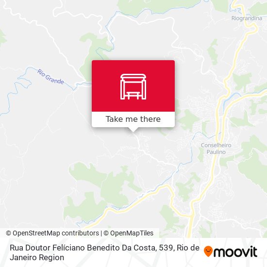 Rua Doutor Felíciano Benedito Da Costa, 539 map