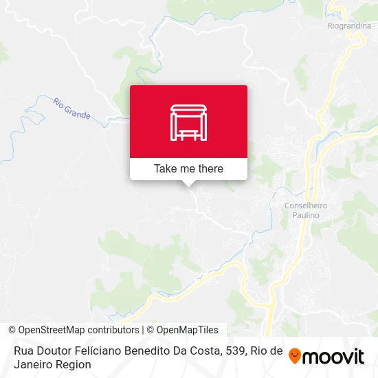 Rua Doutor Felíciano Benedito Da Costa, 539 map