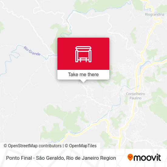 Ponto Final - São Geraldo map
