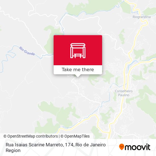 Rua Isaias Scarine Marreto, 174 map