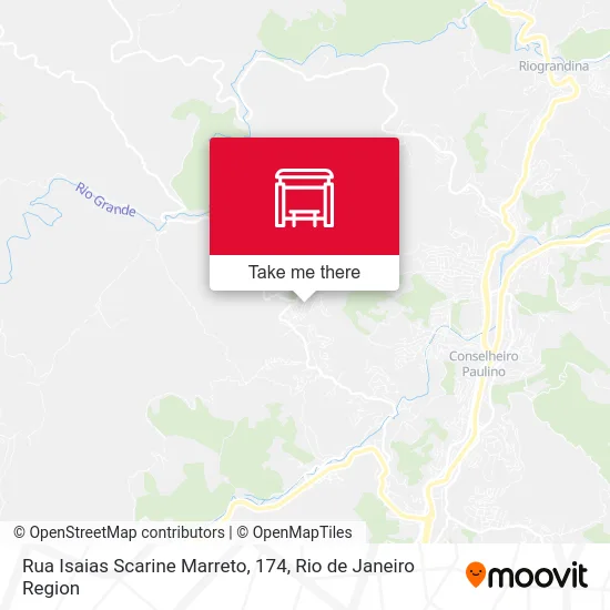 Rua Isaias Scarine Marreto, 174 map