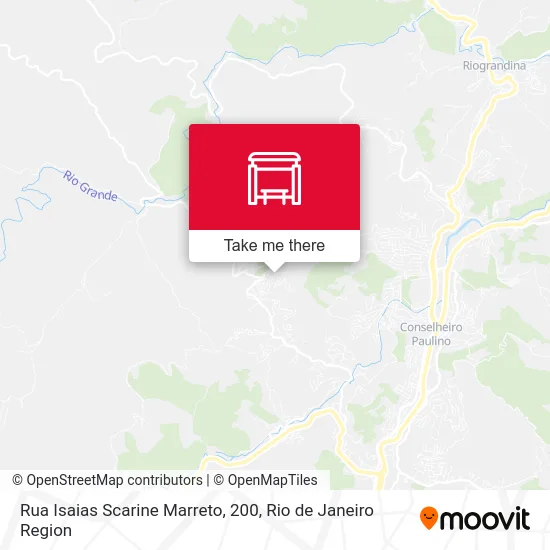 Rua Isaias Scarine Marreto, 200 map