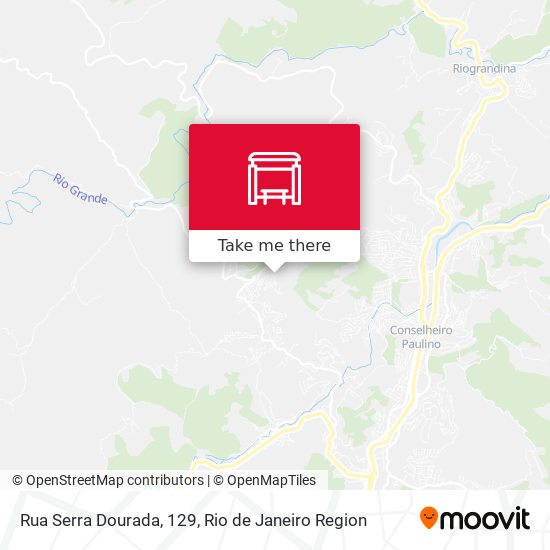 Rua Serra Dourada, 129 map
