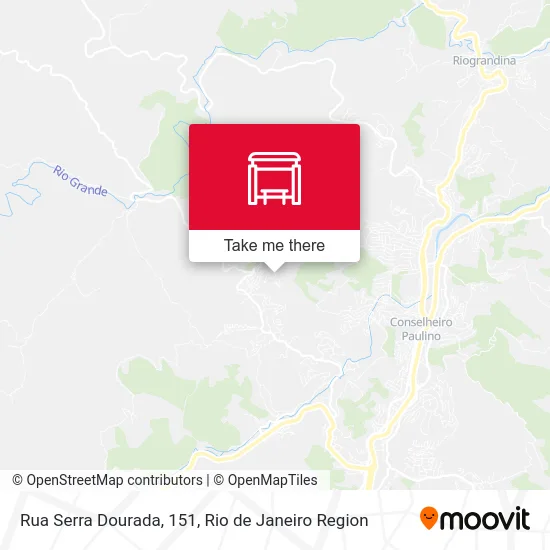 Rua Serra Dourada, 151 map