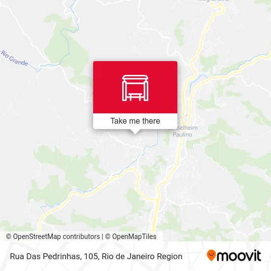 Rua Das Pedrinhas, 105 map