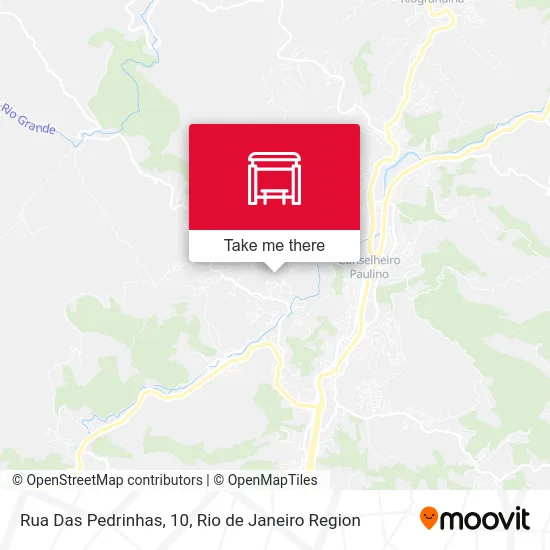 Rua Das Pedrinhas, 10 map