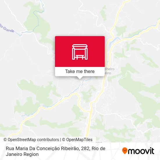 Rua Maria Da Conceição Ribeirão, 282 map