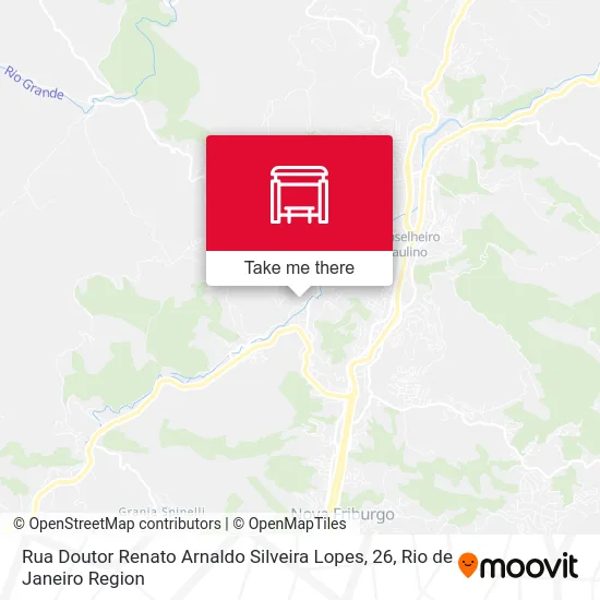 Rua Doutor Renato Arnaldo Silveira Lopes, 26 map