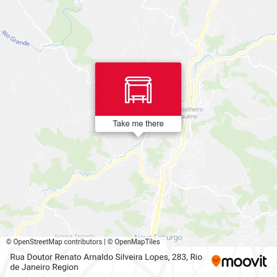 Rua Doutor Renato Arnaldo Silveira Lopes, 283 map