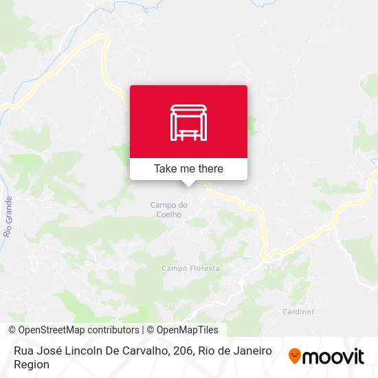 Rua José Lincoln De Carvalho, 206 map