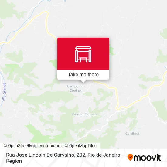 Rua José Lincoln De Carvalho, 202 map