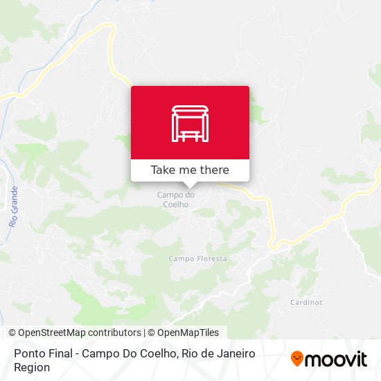 Ponto Final - Campo Do Coelho map