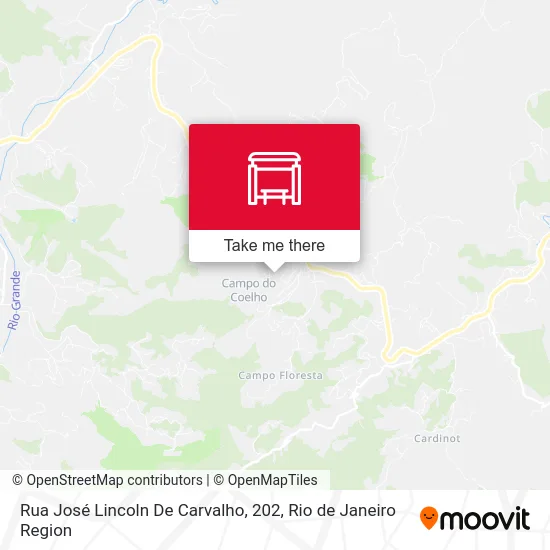 Rua José Lincoln De Carvalho, 202 map