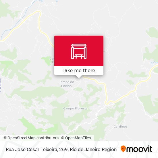 Rua José Cesar Teixeira, 269 map