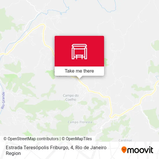 Estrada Teresópolis Friburgo, 4 map