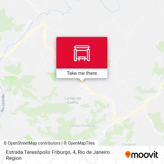 Estrada Teresópolis Friburgo, 4 map