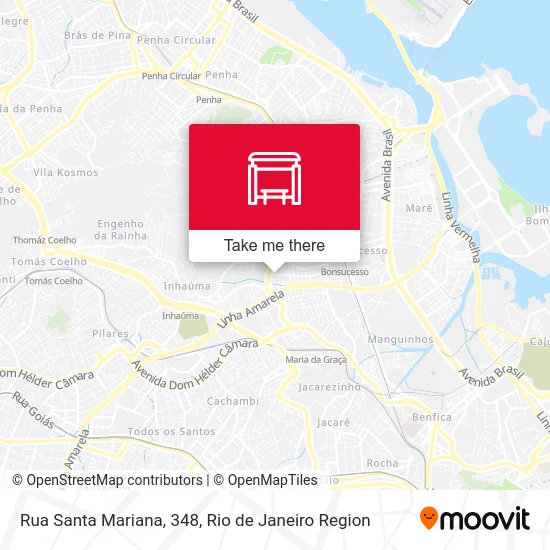 Rua Santa Mariana, 348 map