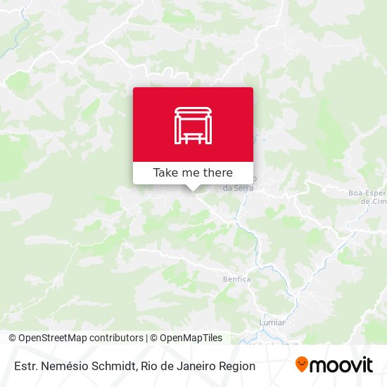 Estr. Nemésio Schmidt map