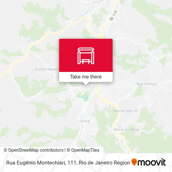 Rua Eugênio Montechiari, 111 map