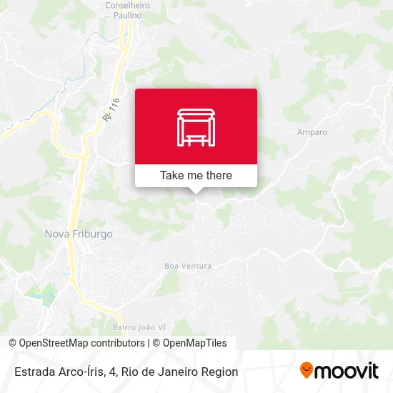 Estrada Arco-Íris, 4 map