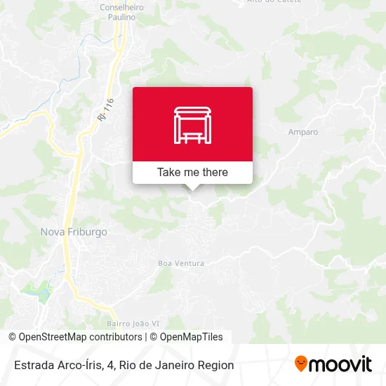 Estrada Arco-Íris, 4 map