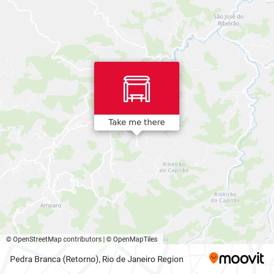 Pedra Branca (Retorno) map