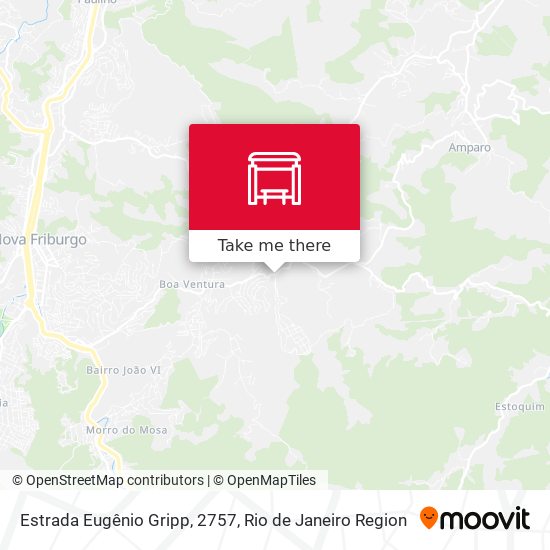 Estrada Eugênio Gripp, 2757 map