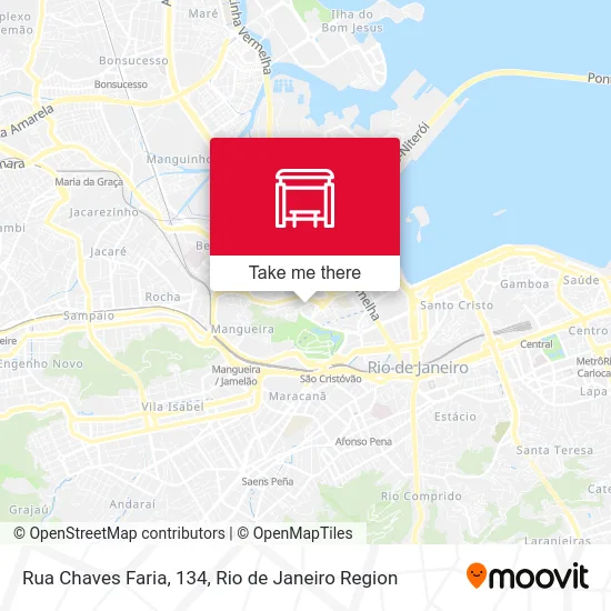 Rua Chaves Faria, 134 map