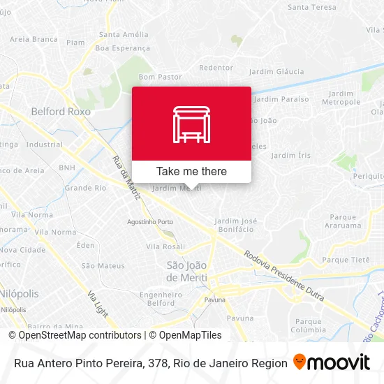 Rua Antero Pinto Pereira, 378 map