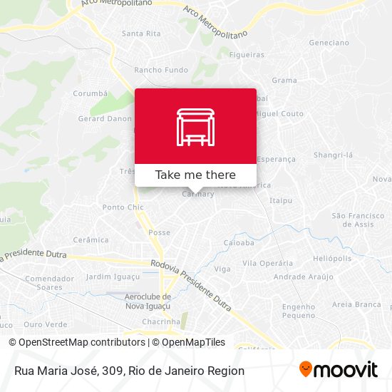 Rua Maria José, 309 map
