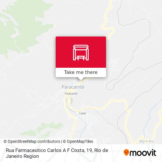 Rua Farmaceutico Carlos A F Costa, 19 map