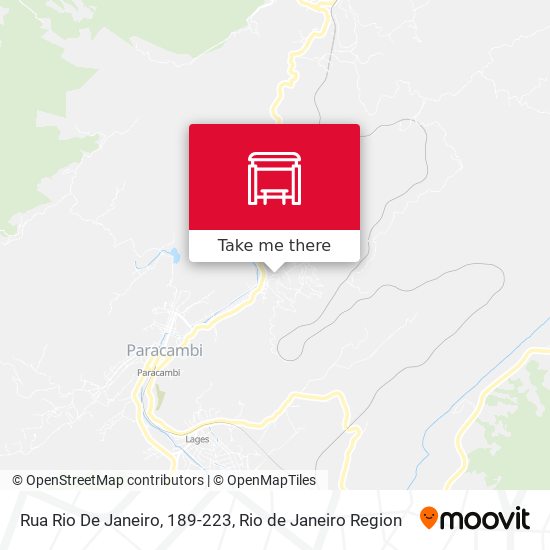 Rua Rio De Janeiro, 189-223 map