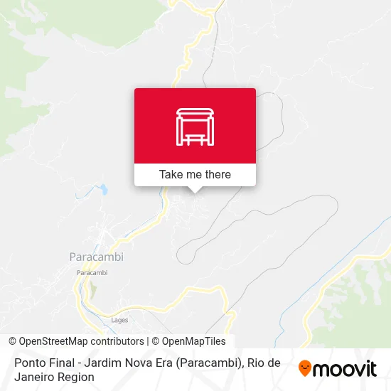 Ponto Final - Jardim Nova Era (Paracambi) map