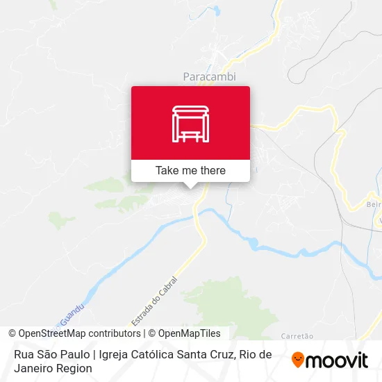 Rua São Paulo | Igreja Católica Santa Cruz map