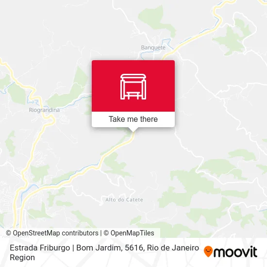 Estrada Friburgo | Bom Jardim, 5616 map
