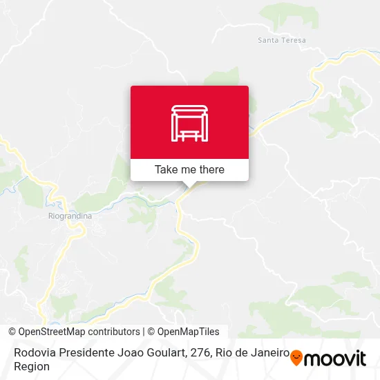 Rodovia Presidente Joao Goulart, 276 map
