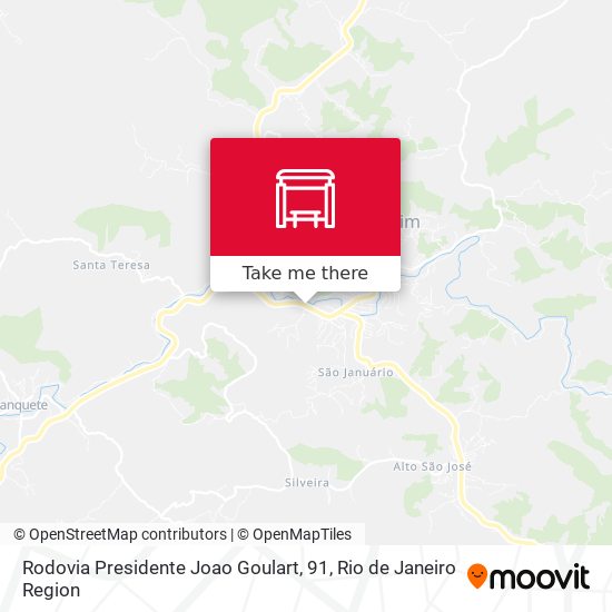 Rodovia Presidente Joao Goulart, 91 map