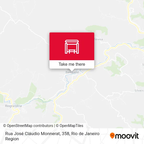 Rua José Cláudio Monnerat, 358 map