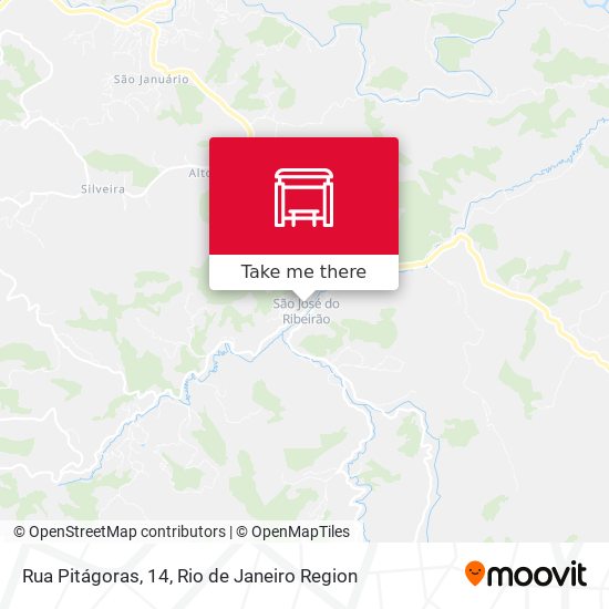 Rua Pitágoras, 14 map