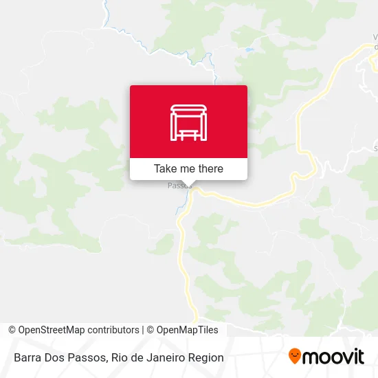 Barra Dos Passos map