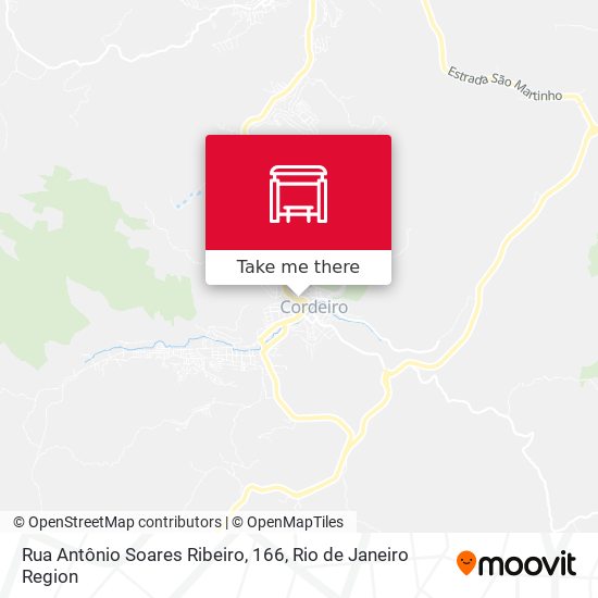 Rua Antônio Soares Ribeiro, 166 map