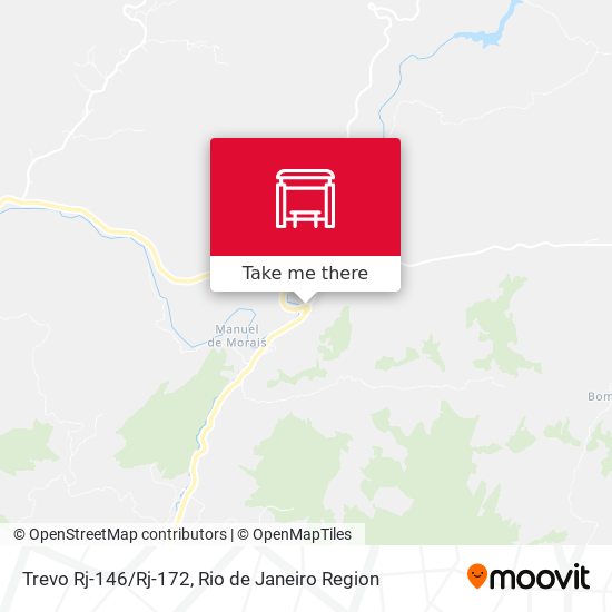 Trevo Rj-146/Rj-172 map