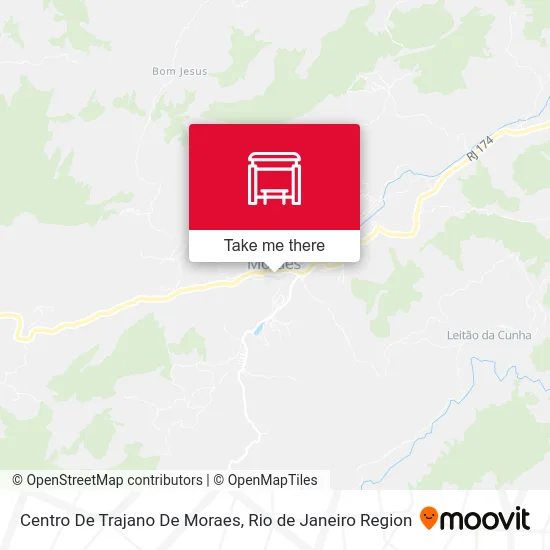 Centro De Trajano De Moraes map