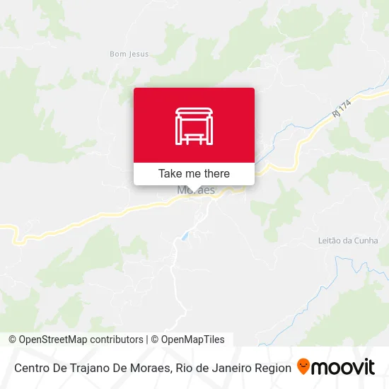 Centro De Trajano De Moraes map