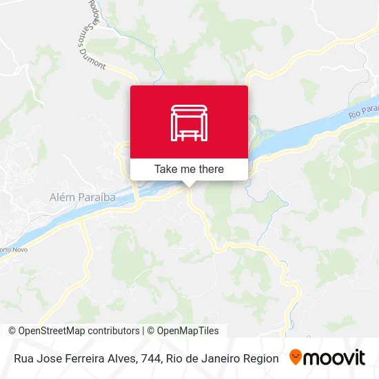 Rua Jose Ferreira Alves, 744 map