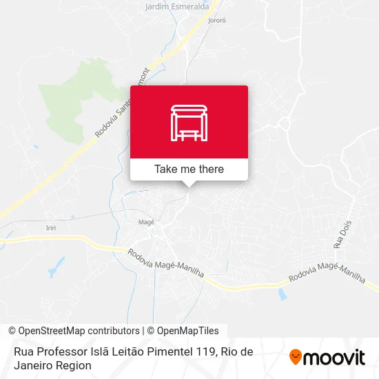 Rua Professor Islã Leitão Pimentel 119 map